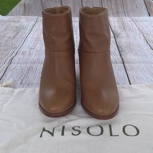 Nisolo Dari 2.0 Boots, EUC, Size 8, Nutmeg